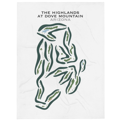 The Highlands at Dove Mountain, Arizona - Printed Golf Courses
