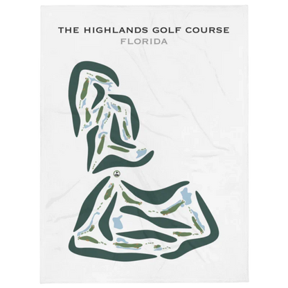 The Highlands Golf Course, Florida - Printed Golf Courses