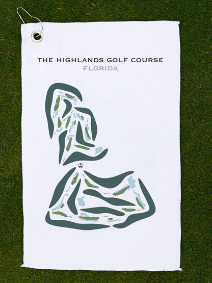 The Highlands Golf Course, Florida - Printed Golf Courses