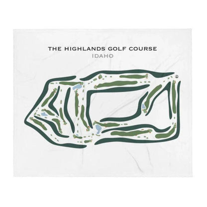 The Highlands Golf Course, Idaho - Printed Golf Courses
