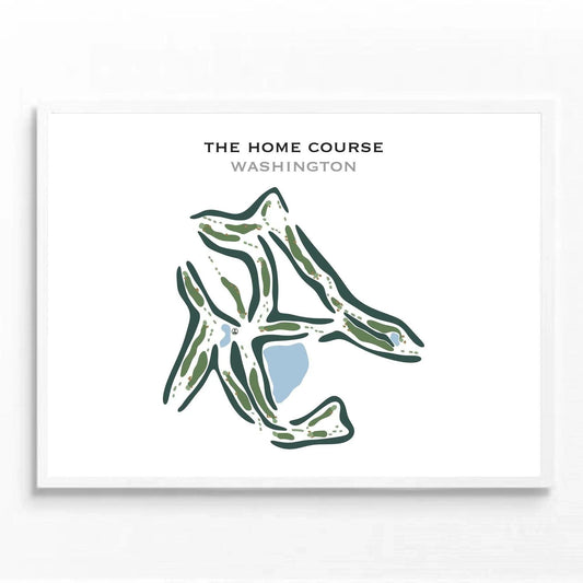 The Home Course, Washington - Printed Golf Courses