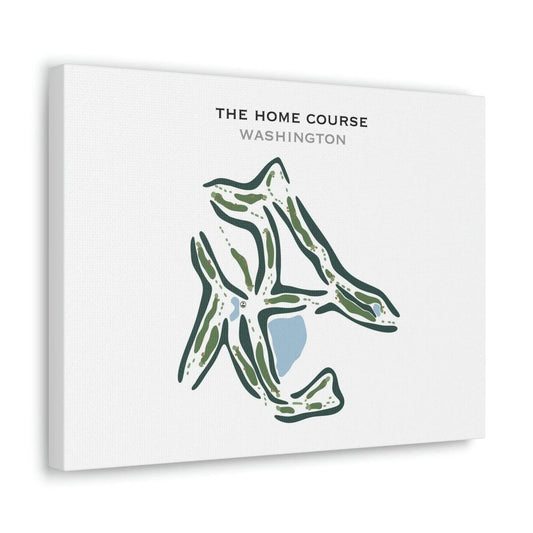 The Home Course, Washington - Printed Golf Courses
