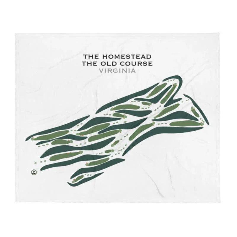 The Homestead - The old Course, Virginia - Printed Golf Courses