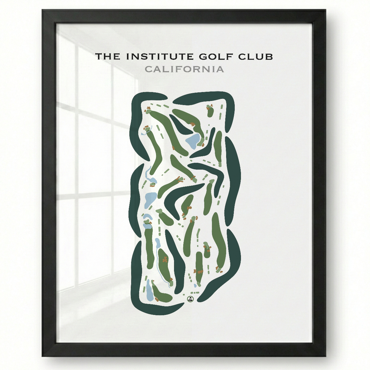 The Institute Golf Club, California - Printed Golf Courses