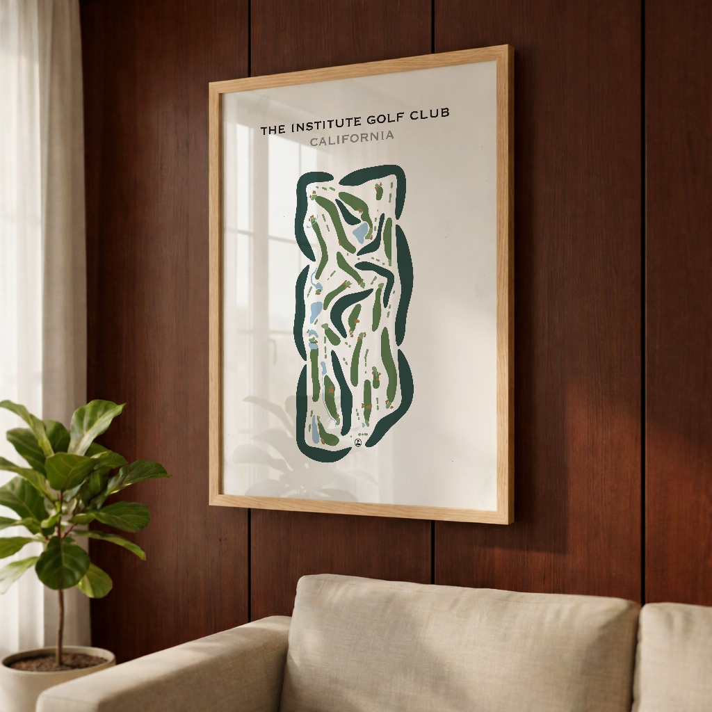 The Institute Golf Club, California - Printed Golf Courses