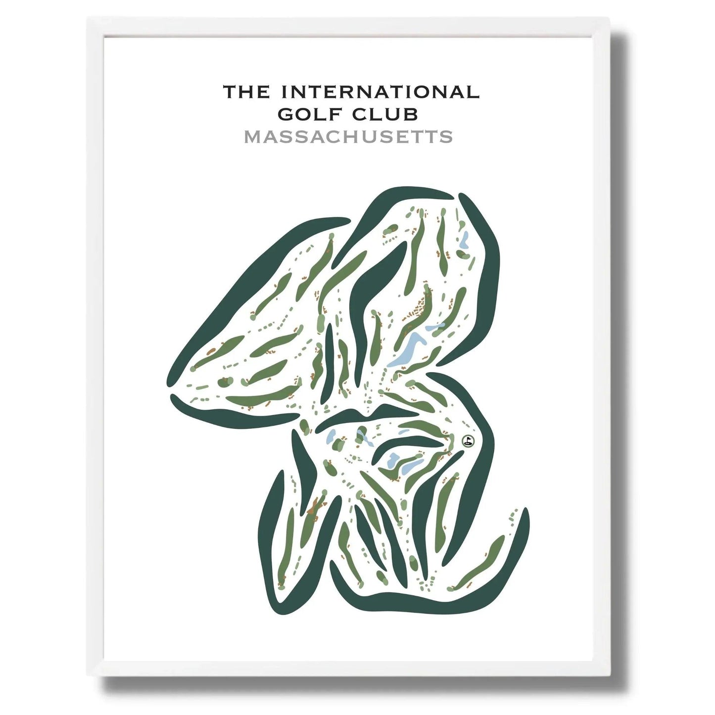The International Golf Club, Massachusetts - Printed Golf Courses