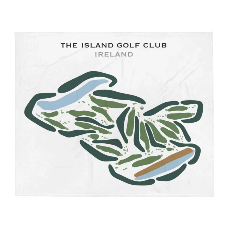 The Island Golf Club, Ireland - Printed Golf Courses
