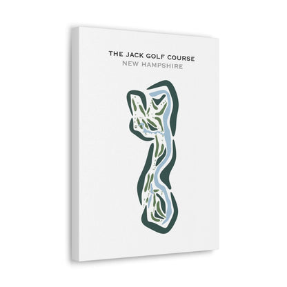 The Jack Golf Course, New Hampshire - Printed Golf Courses