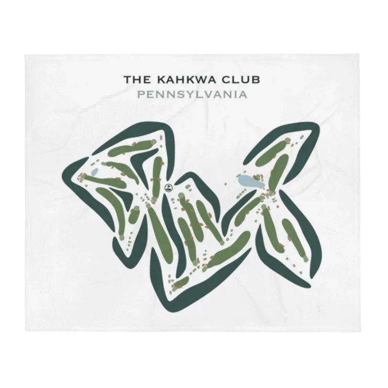 The Kahkwa Club, Pennsylvania - Printed Golf Courses