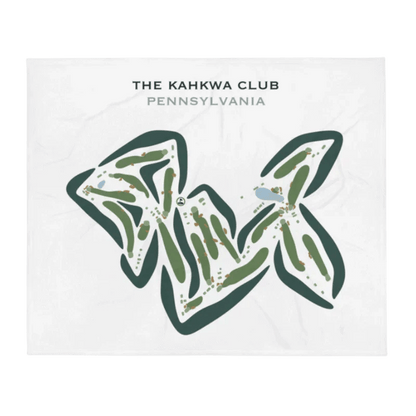 The Kahkwa Club, Pennsylvania - Printed Golf Courses