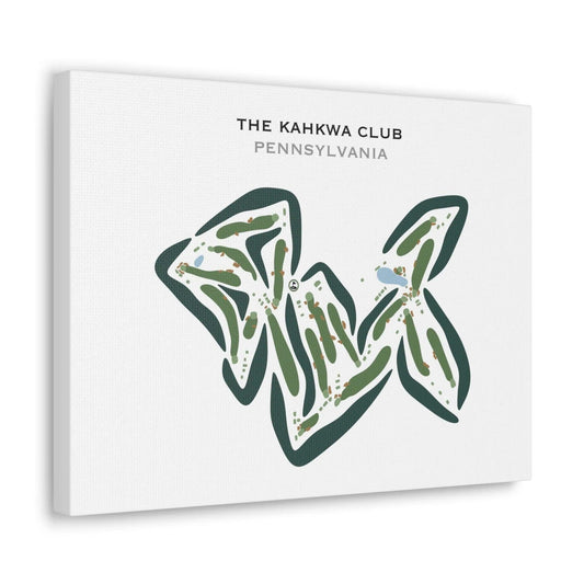 The Kahkwa Club, Pennsylvania - Printed Golf Courses