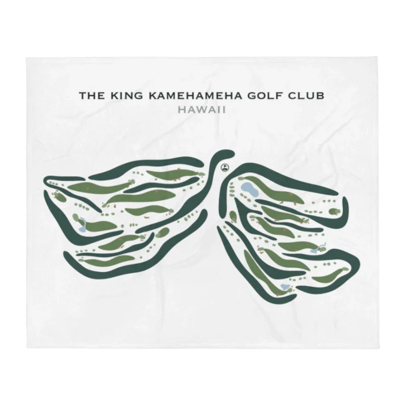 The King Kamehameha Golf Club, Hawaii - Printed Golf Courses