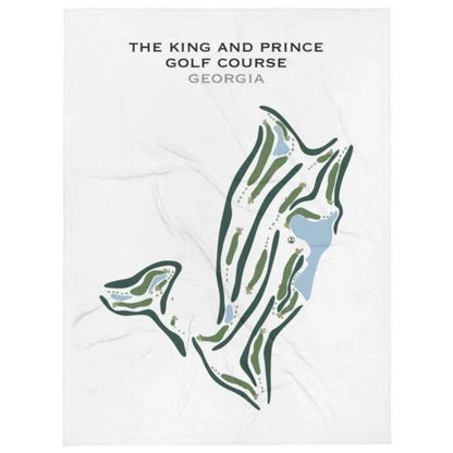 The King and Prince Golf Course, Georgia - Printed Golf Courses