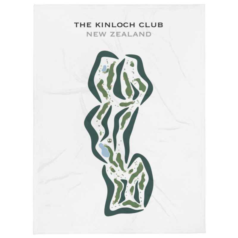 The Kinloch Club, New Zealand - Printed Golf Courses