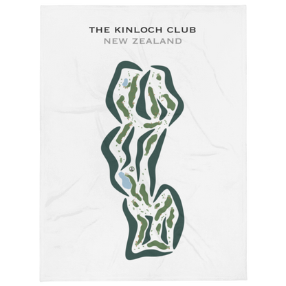 The Kinloch Club, New Zealand - Printed Golf Courses