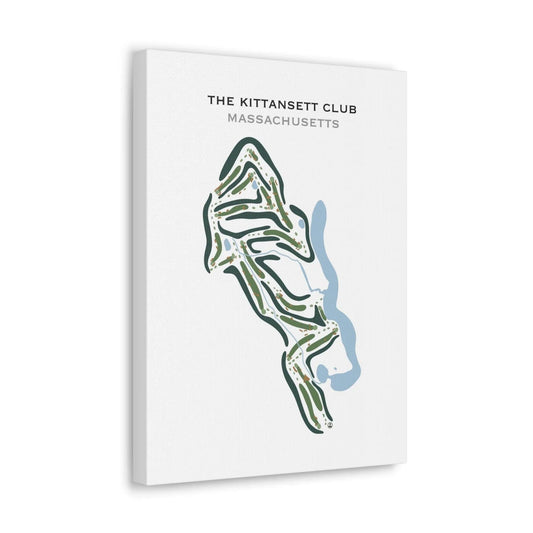 The Kittansett Club, Massachusetts - Printed Golf Courses