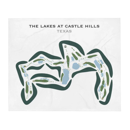 The Lakes at Castle Hills, Texas - Printed Golf Courses