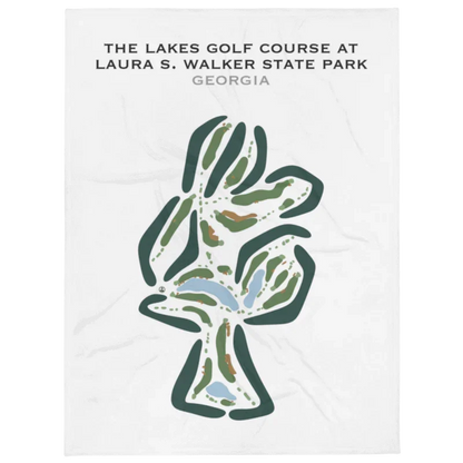 The Lakes Golf Course at Laura S. Walker State Park, Georgia - Printed Golf Courses