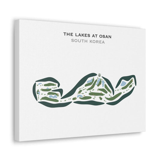 The Lakes at Osan, South Korea - Printed Golf Courses