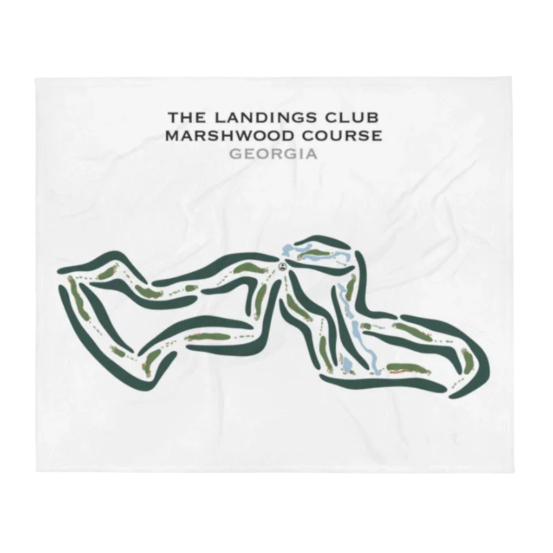The Landings Club - Marshwood Course, Georgia - Printed Golf Courses