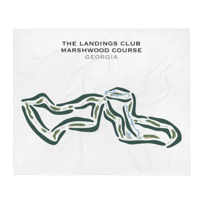 The Landings Club - Marshwood Course, Georgia - Printed Golf Courses