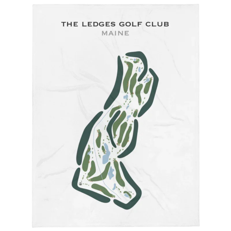 The Ledges Golf Club, Maine - Printed Golf Courses