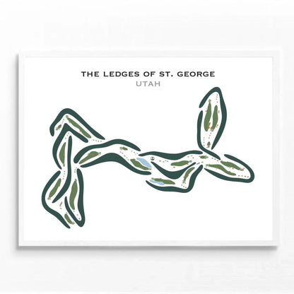 The Ledges of St George, Utah - Printed Golf Courses