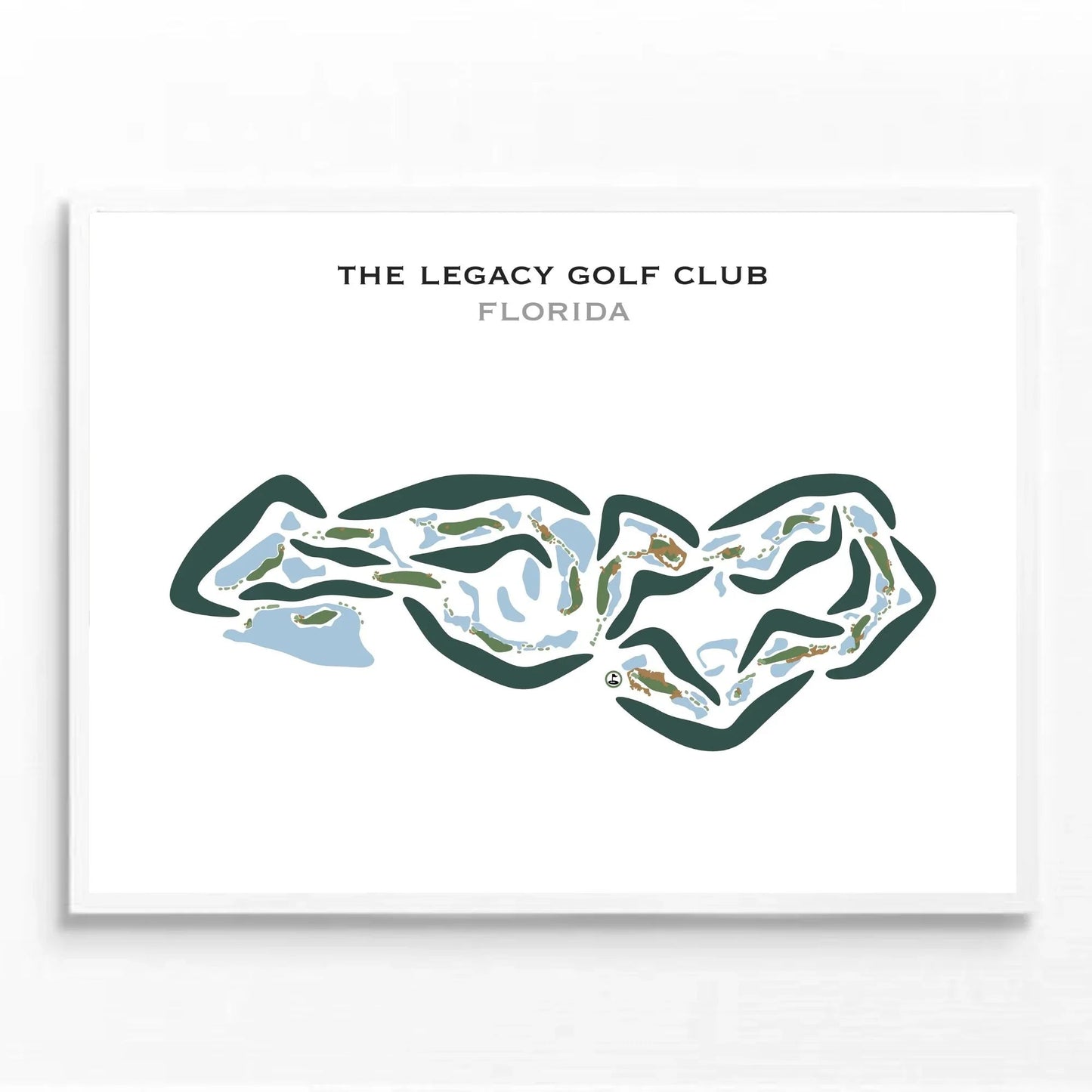 The Legacy Golf Club, Florida - Printed Golf Courses