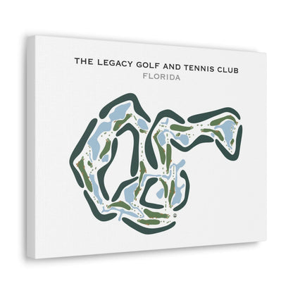 The Legacy Golf & Tennis Club, Florida - Printed Golf Courses