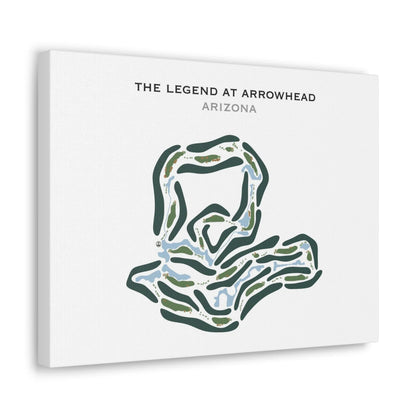 The Legend at Arrowhead, Arizona - Printed Golf Courses