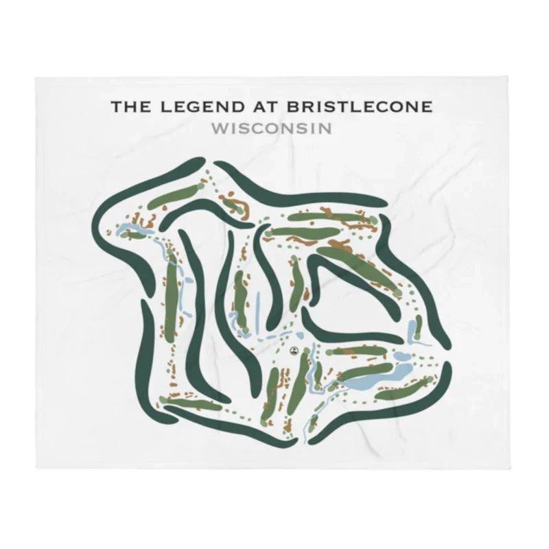 The Legend at Bristlecone, Wisconsin - Printed Golf Courses