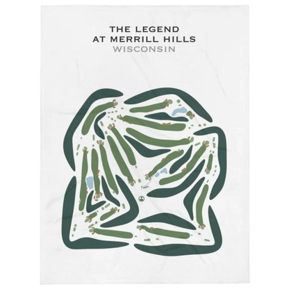 The Legend at Merrill Hills, Wisconsin - Printed Golf Courses