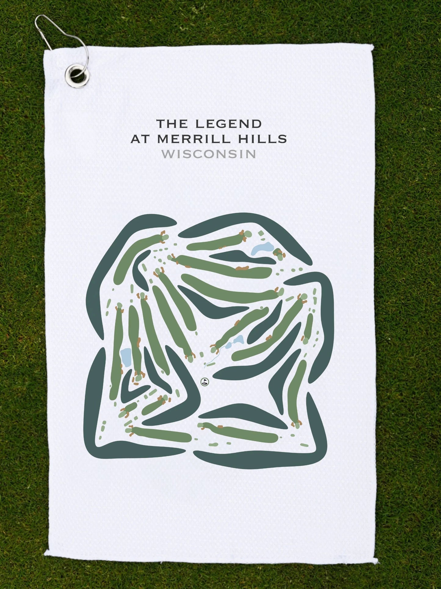 The Legend at Merrill Hills, Wisconsin - Printed Golf Courses
