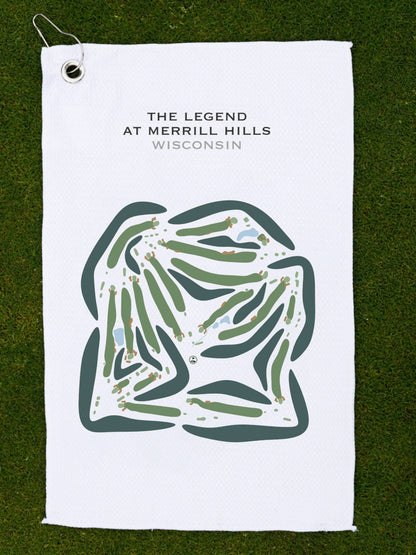 The Legend at Merrill Hills, Wisconsin - Printed Golf Courses