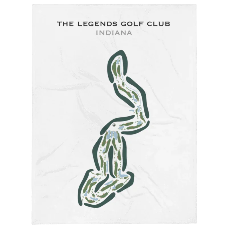 The Legends Golf Club, Indiana - Printed Golf Courses