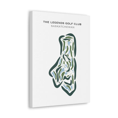 The Legends Golf Club, Saskatchewan, Canada - Printed Golf Courses