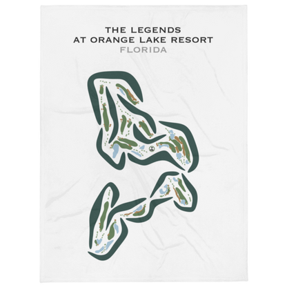 The Legends at Orange Lake Resort, Florida - Printed Golf Courses
