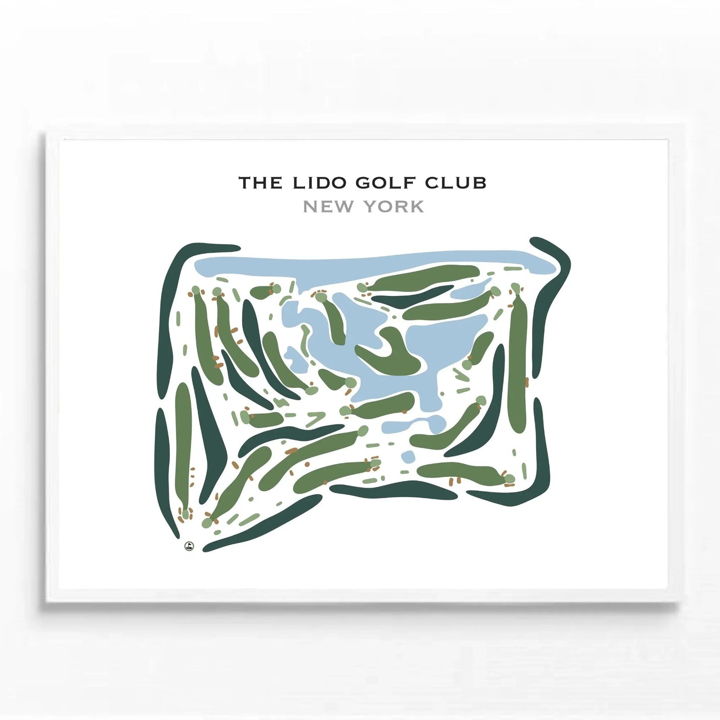 The Lido Golf Club, New York - Printed Golf Course