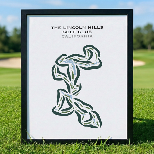 The Lincoln Hills Golf Club, California - Printed Golf Courses