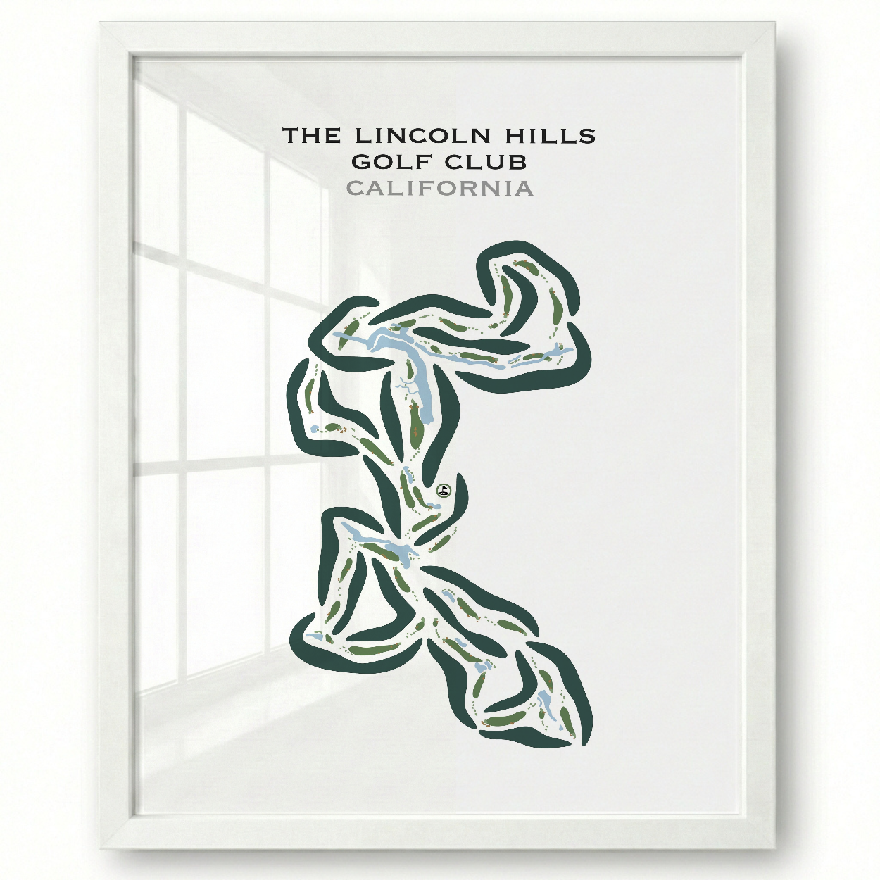 The Lincoln Hills Golf Club, California - Printed Golf Courses