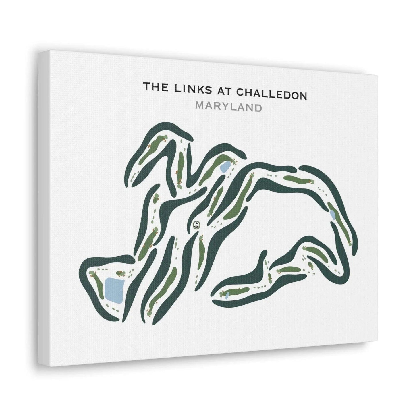 The Links at Challedon, Maryland - Printed Golf Courses