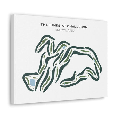The Links at Challedon, Maryland - Printed Golf Courses