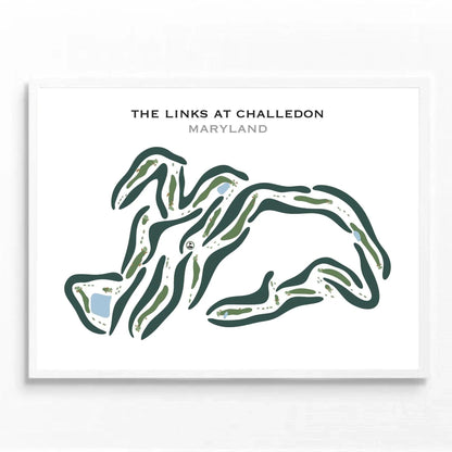 The Links at Challedon, Maryland - Printed Golf Courses