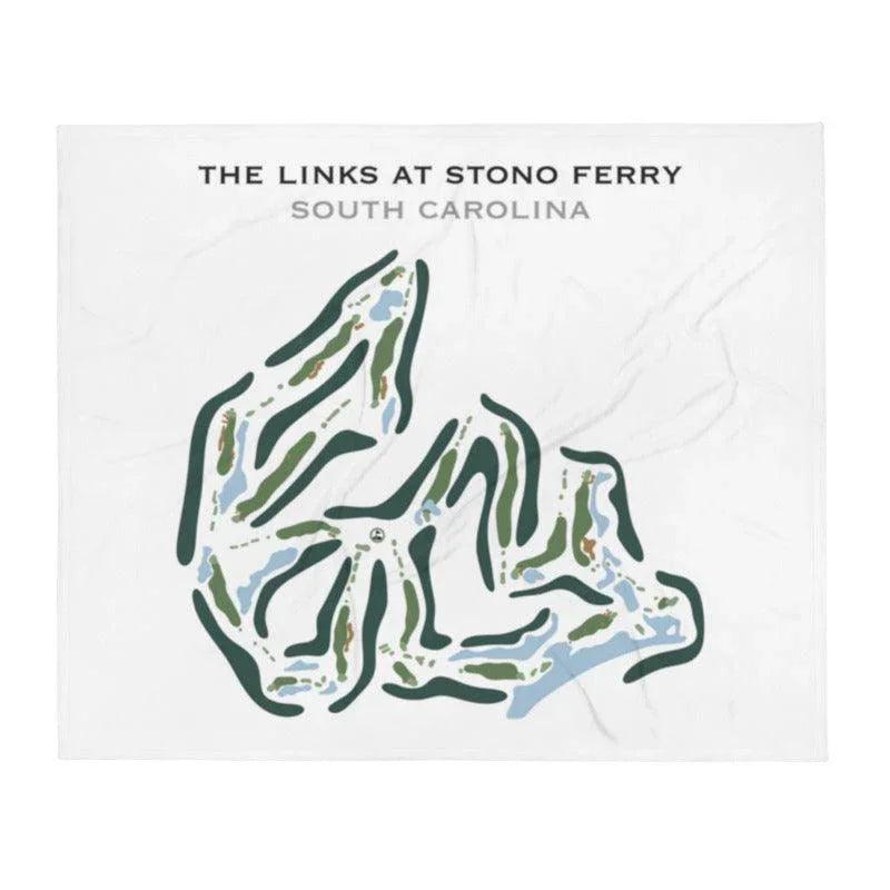 Links At Stono Ferry, South Carolina - Printed Golf Course