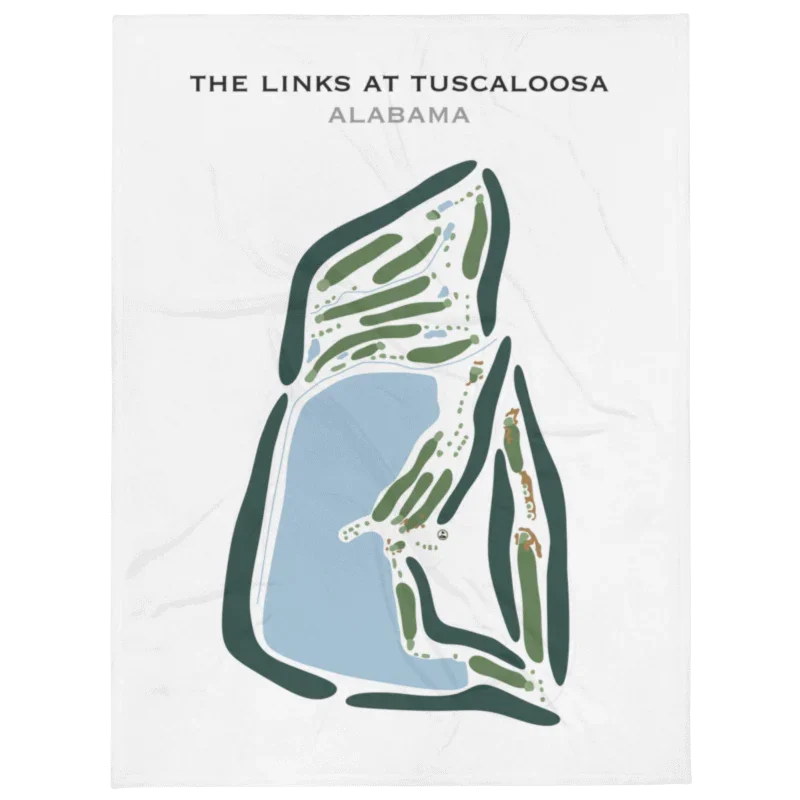 The Links at Tuscaloosa, Alabama - Printed Golf Courses