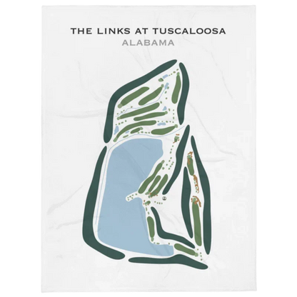The Links at Tuscaloosa, Alabama - Printed Golf Courses