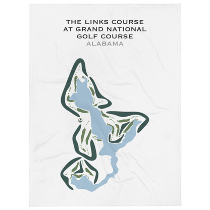 The Links Course at Grand National Golf Course, Alabama - Printed Golf Courses