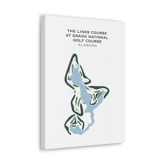 The Links Course at Grand National Golf Course, Alabama - Printed Golf Courses