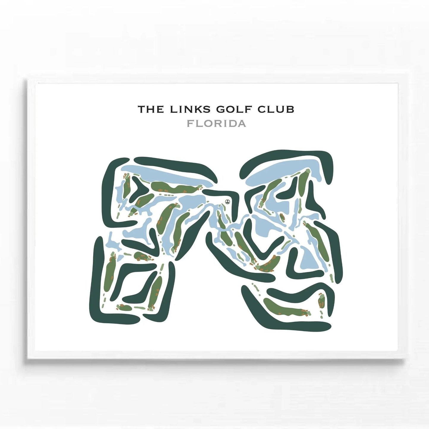 The Links Golf Club, Florida - Printed Golf Courses