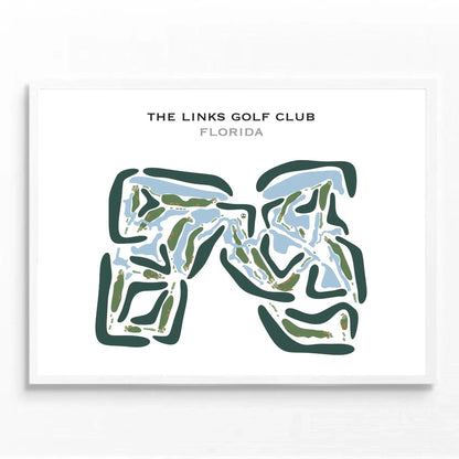 The Links Golf Club, Florida - Printed Golf Courses